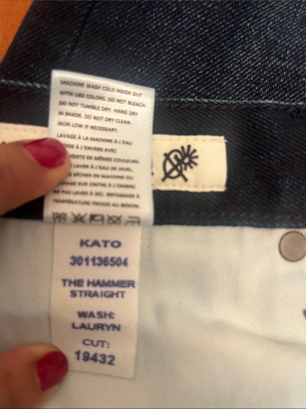 Hiroshi Kato THE HAMMER STRAIGHT - LAURYN Sz 29 - Picture 5 of 11